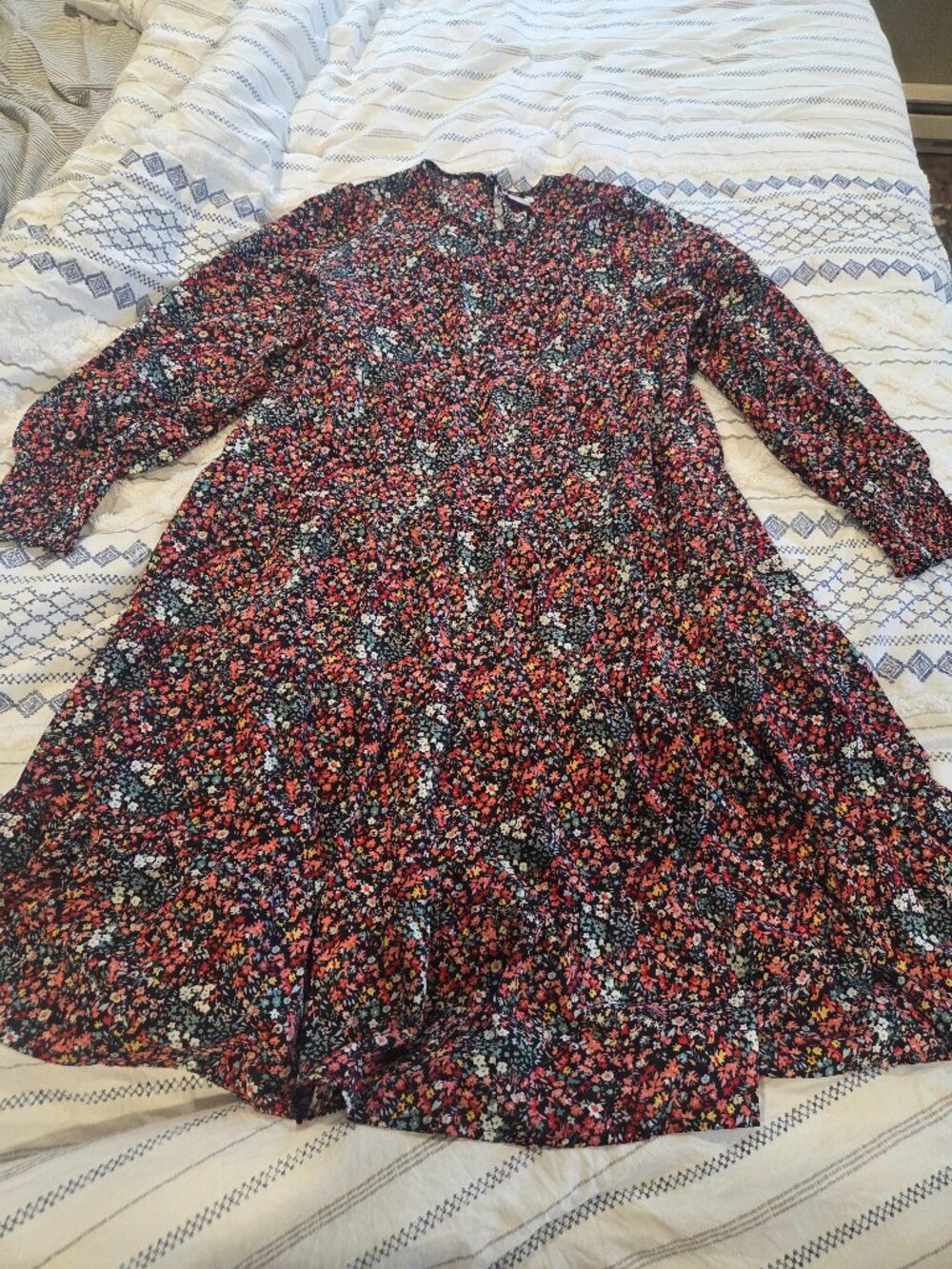 Love Olive Floral Dress
